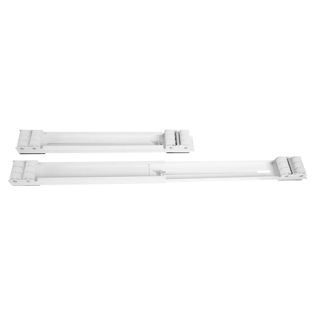 2 PCS Base Stand Adjustable Length Holder Appliance Rollers For Washing Machine 440.92lbs Load-bearing