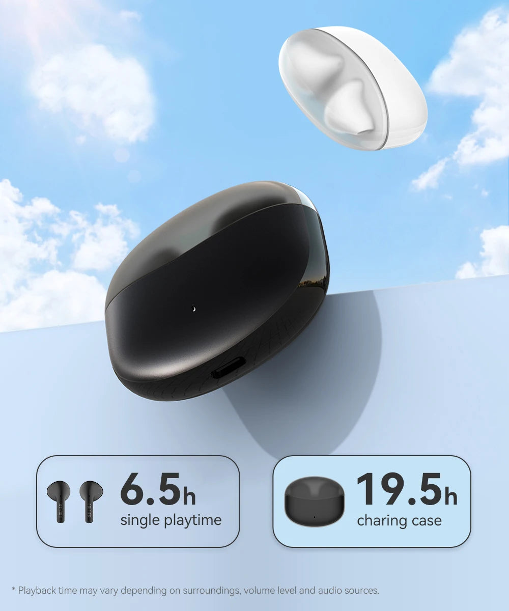 EDIFIER X2 TWS Earbuds Wireless Earphones Bluetooth 5.1 voice assistant 13mm driver touch control up to 28hrs playtime Game Mode