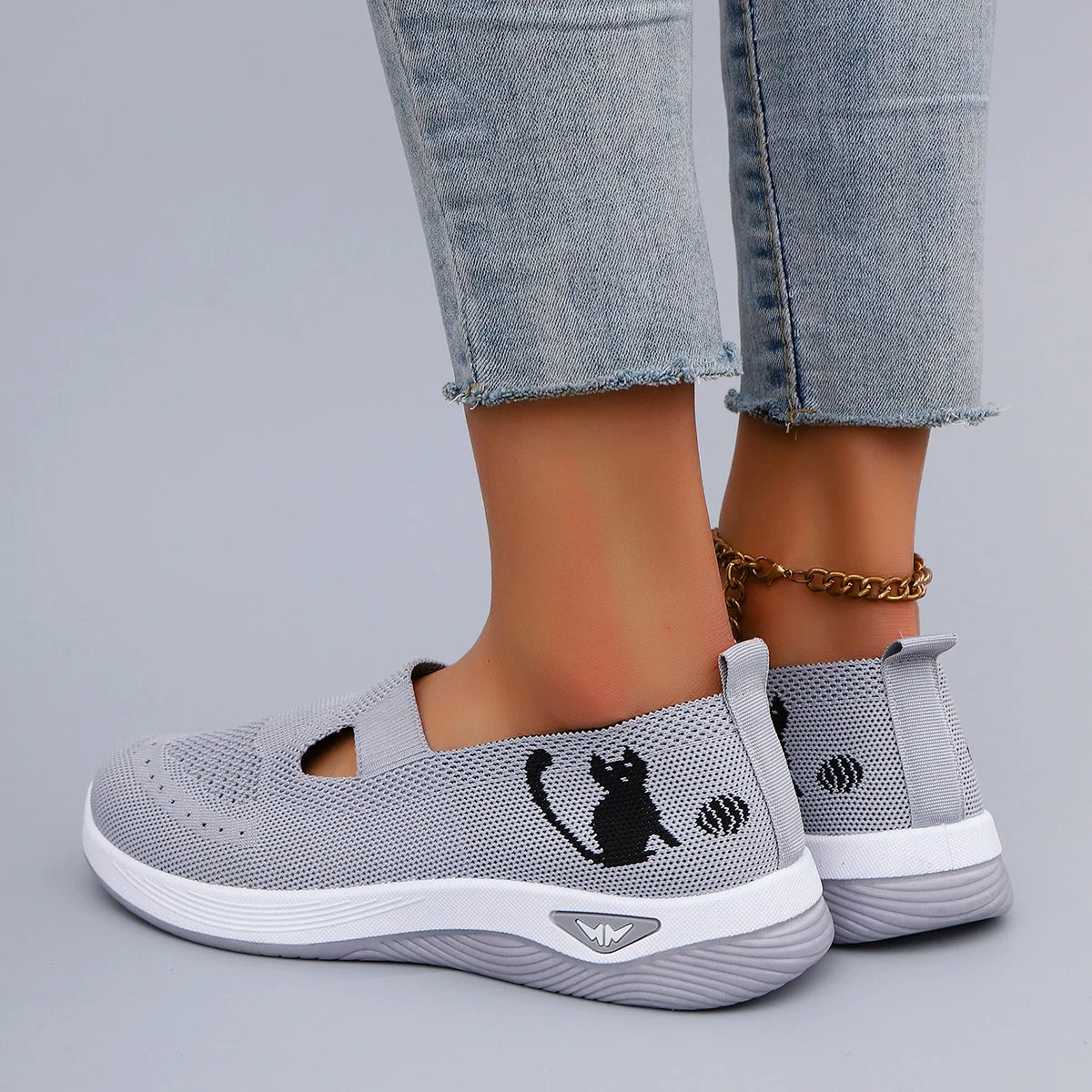 Women's summer breathable mesh flat shoes women's shoes casual sneakers shoes, clearance free shipping