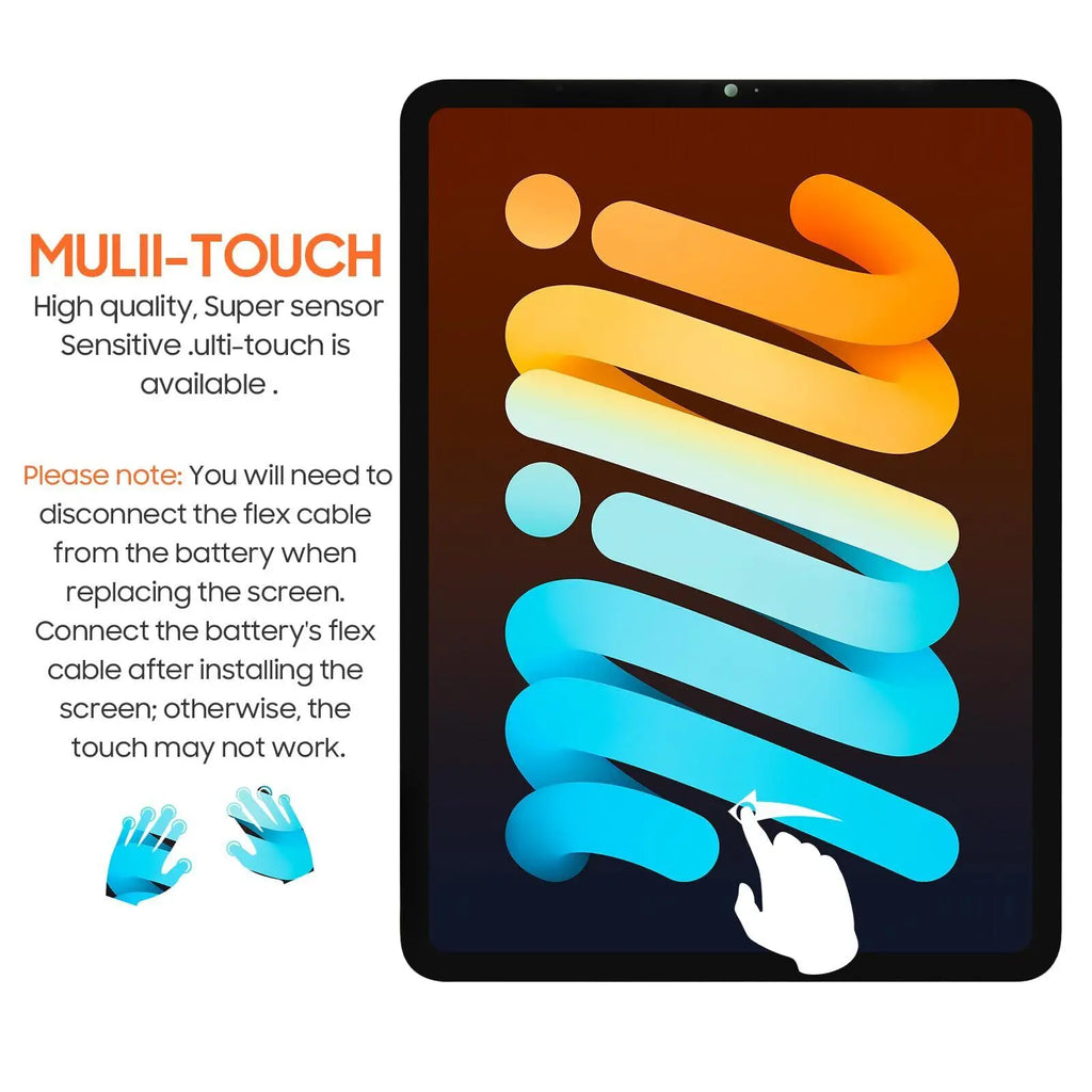 For iPad Pro 11 3rd Gen A2377 A2459 A2301 A2460 Display LCD Touch Screen Digitizer