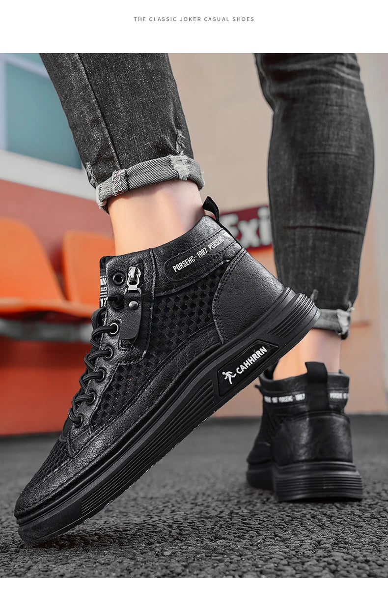 CYYTL Mesh Summer Shoes For Men Breathable Sneakers Casual Outdoor Running Tennis Platform Sports Hiking Designer Luxury Loafers