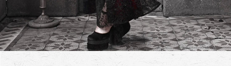 Original Gothic Love Velvet Flash Fishtail Dress 2025 Autumn New Japanese Sexy Girl Slim Elegant Long Halloween Lolita Dresses