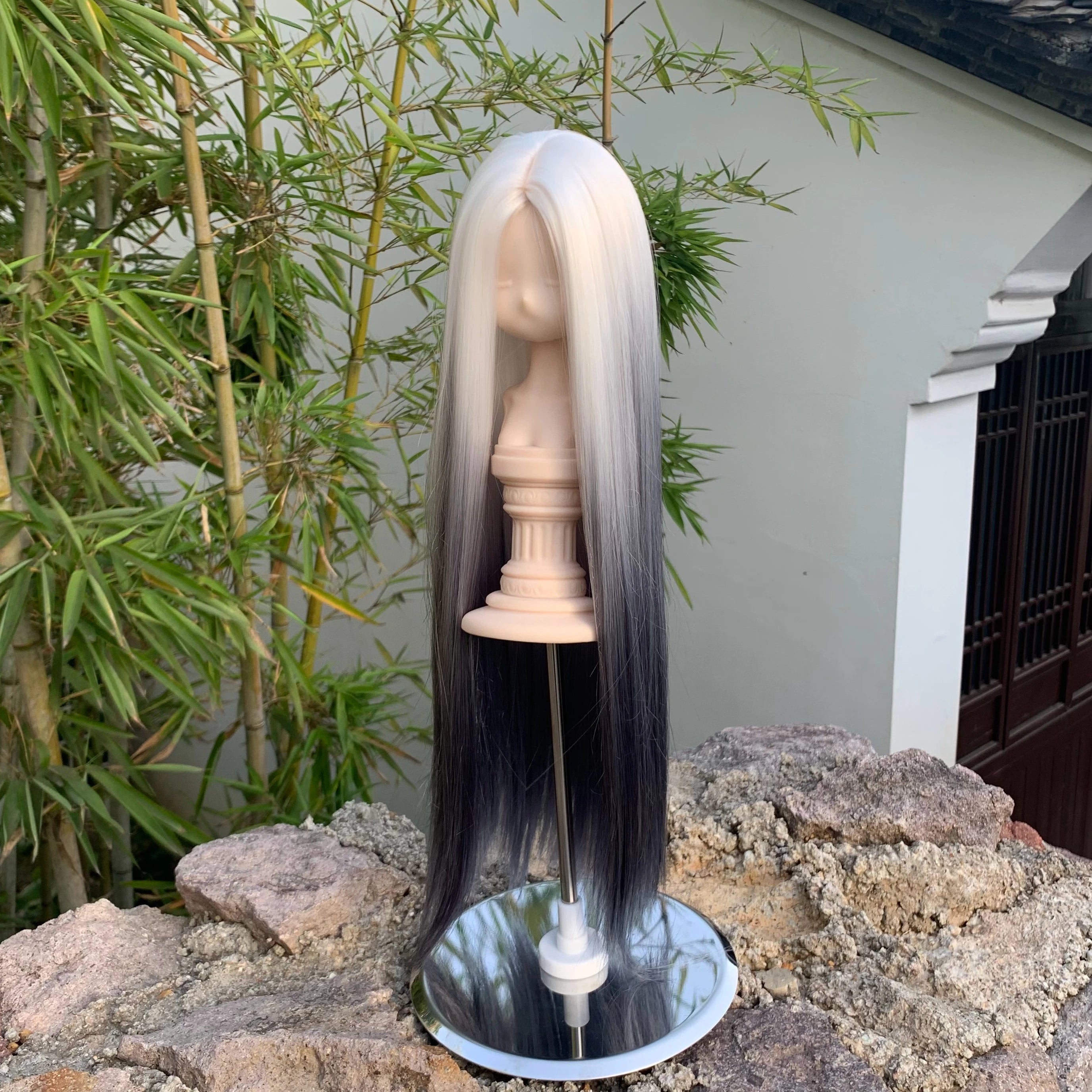 Bjd Doll Wig1/3 & Small 1/3 & 1/4 & 1/6 Long Straight Hair Synthetic Wig Doll Accessories For Girls DIY Makeup Accessories BJD