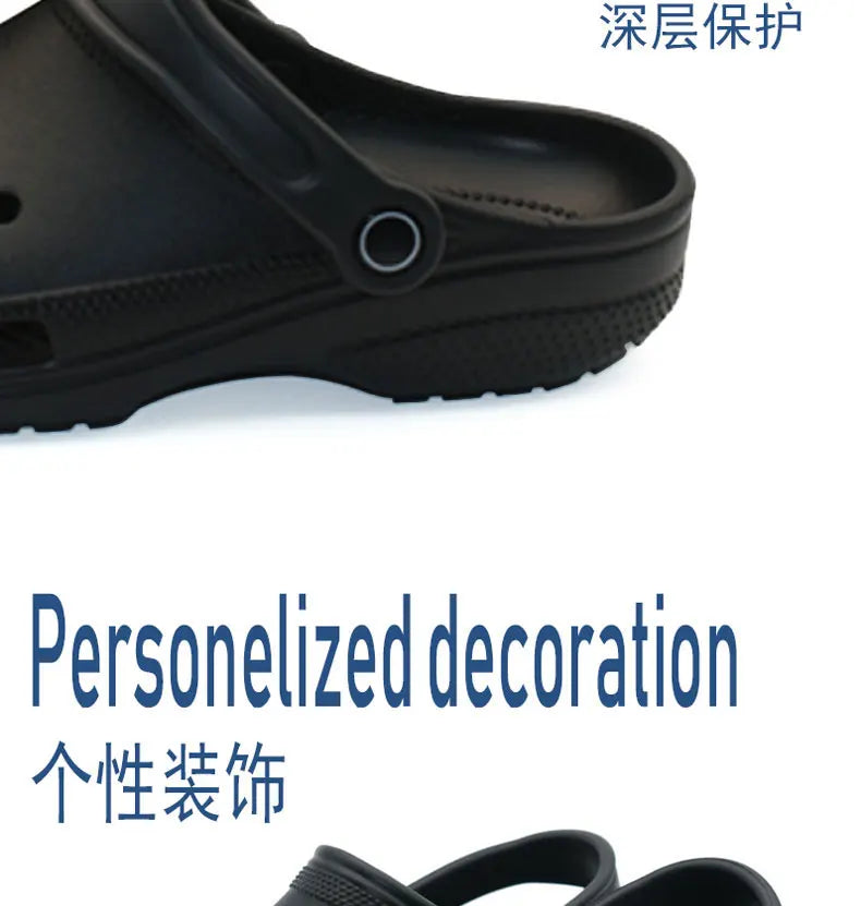 Eva Sandals Beach Shoes Outdoor Clogs Men and Women Same Style Garden Shoes