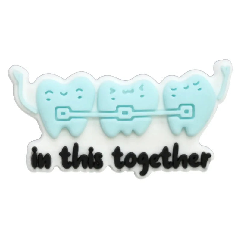 Dentist Shoe Charms for Crocs Accessories Sandals Men Clogs Pins Women Badges Boy Girls Jeans Kids Decorations Buckle Shoes