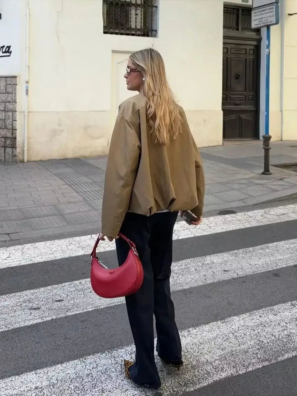 2025 Autumn Fashion Pocket Windbreaker Jackets Women Loose Crewneck Chic Outerwear Coat Female Short Jacket Mujer Clothes