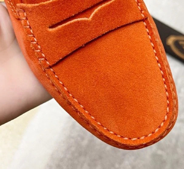 120 Genuine Leather Woman Shoes Square Toes Shallow Slip-on Loafers Shoes For Woman Real Leather Daily Shoes Plus Size 34-42