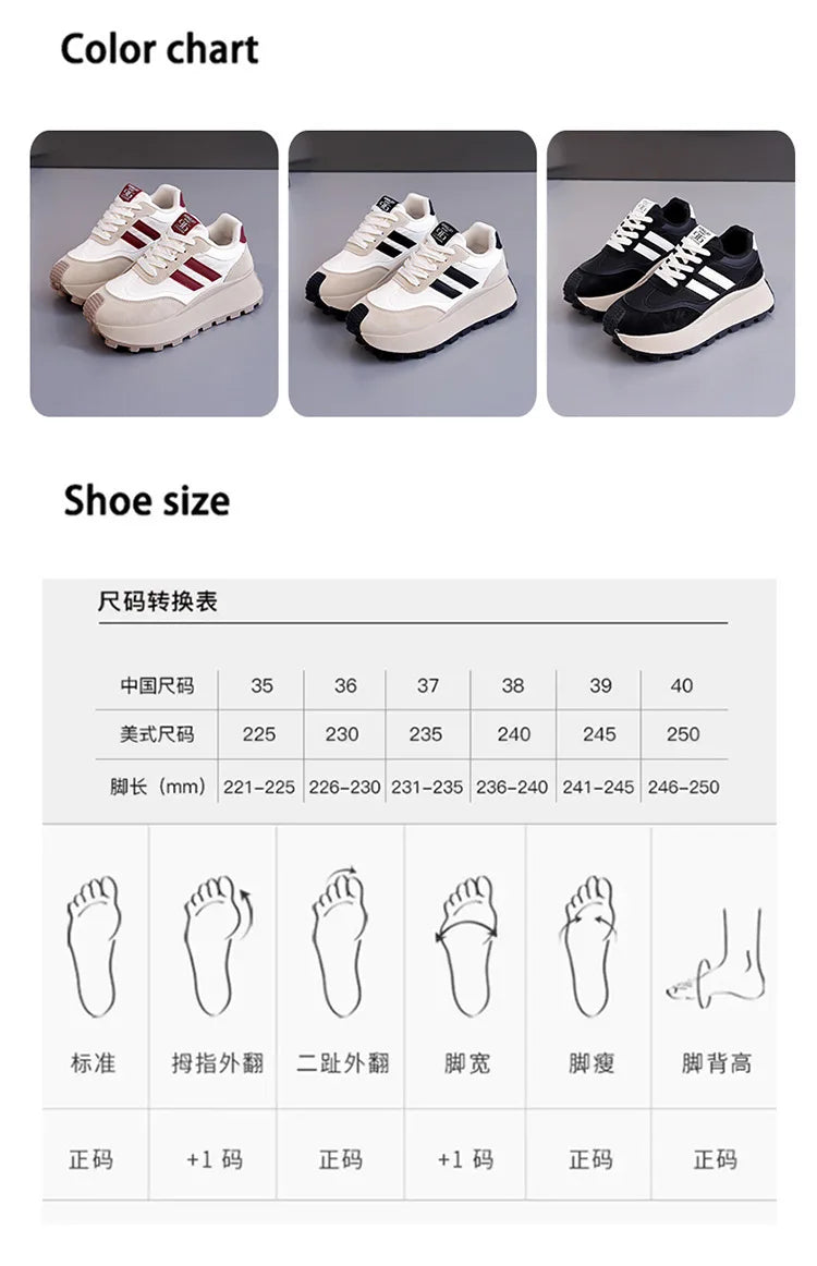 Hot Selling Women's Shoes Platform Wedge Basket 2025 Soft Autumn Casual Female Sneakers Clogs Fall New Leisure Soft Shoes Woman