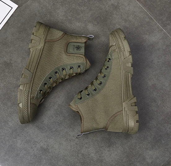 Man Shoes Lace Up Warm Industrial Safety High Cut Boots for Men with Fur Work Winter Footwear Cheap Casual Classic Non Slip Y2k