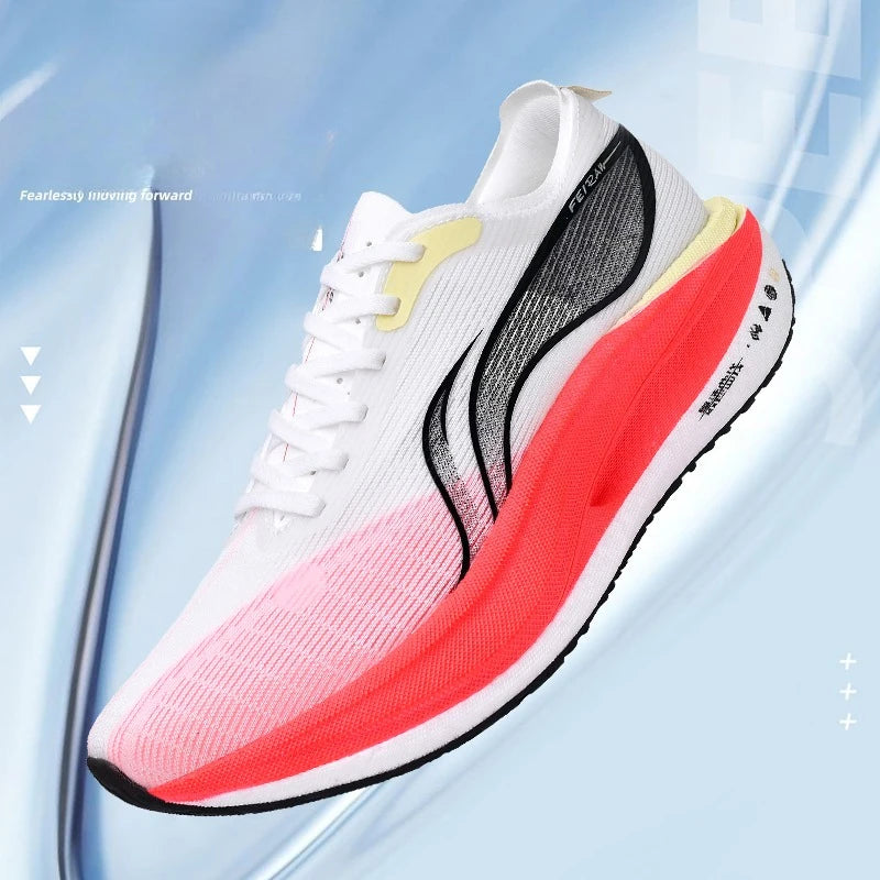 Men's Shoes Fashion Running Shoes Casual Breathable Mesh Surface Carbon Plate Rubber Outsole Red Rabbit Limited Sports Shoes