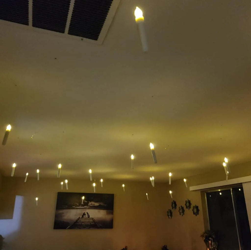 12PCS LED Flameless Electronic Candle Light Battery Operated Candles Taper Tealight LED Night Light For Christmas Wedding Decor