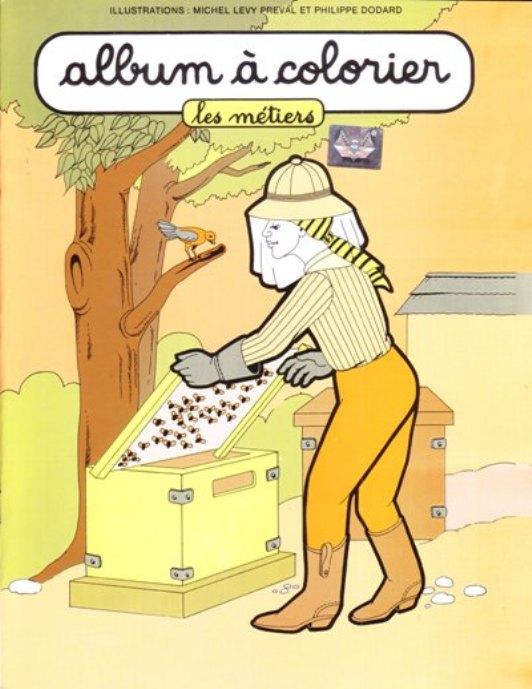 Album à colorier les métiers